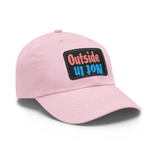 Load image into Gallery viewer, Dad Hat with Leather Patch (Rectangle)