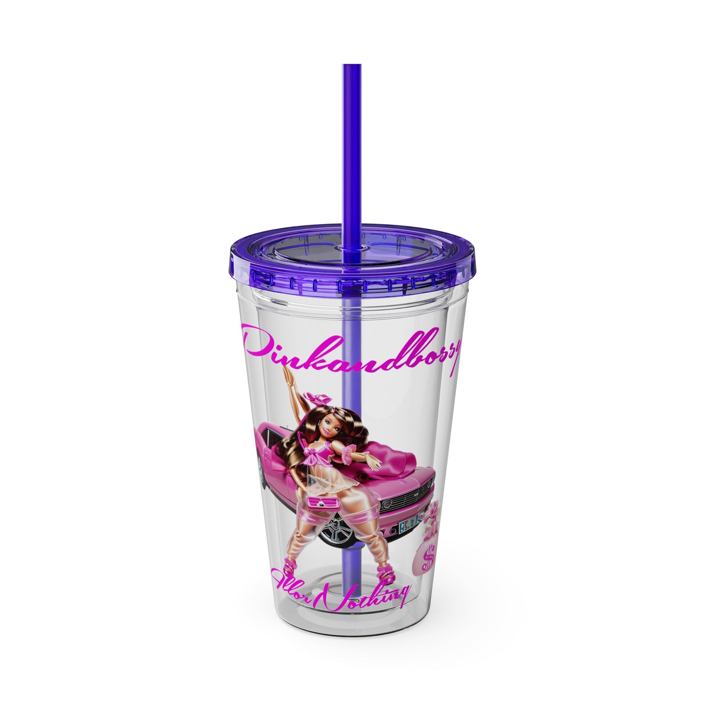 Sunsplash Tumbler with Straw, 16oz