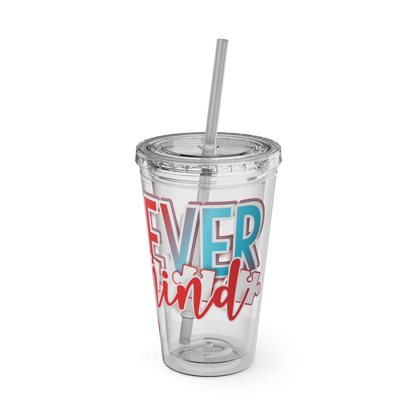 Sunsplash Tumbler with Straw, 16oz