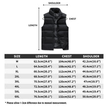 Load image into Gallery viewer, Mens Lightweight Stand Collar Zip Up Puffer Vest