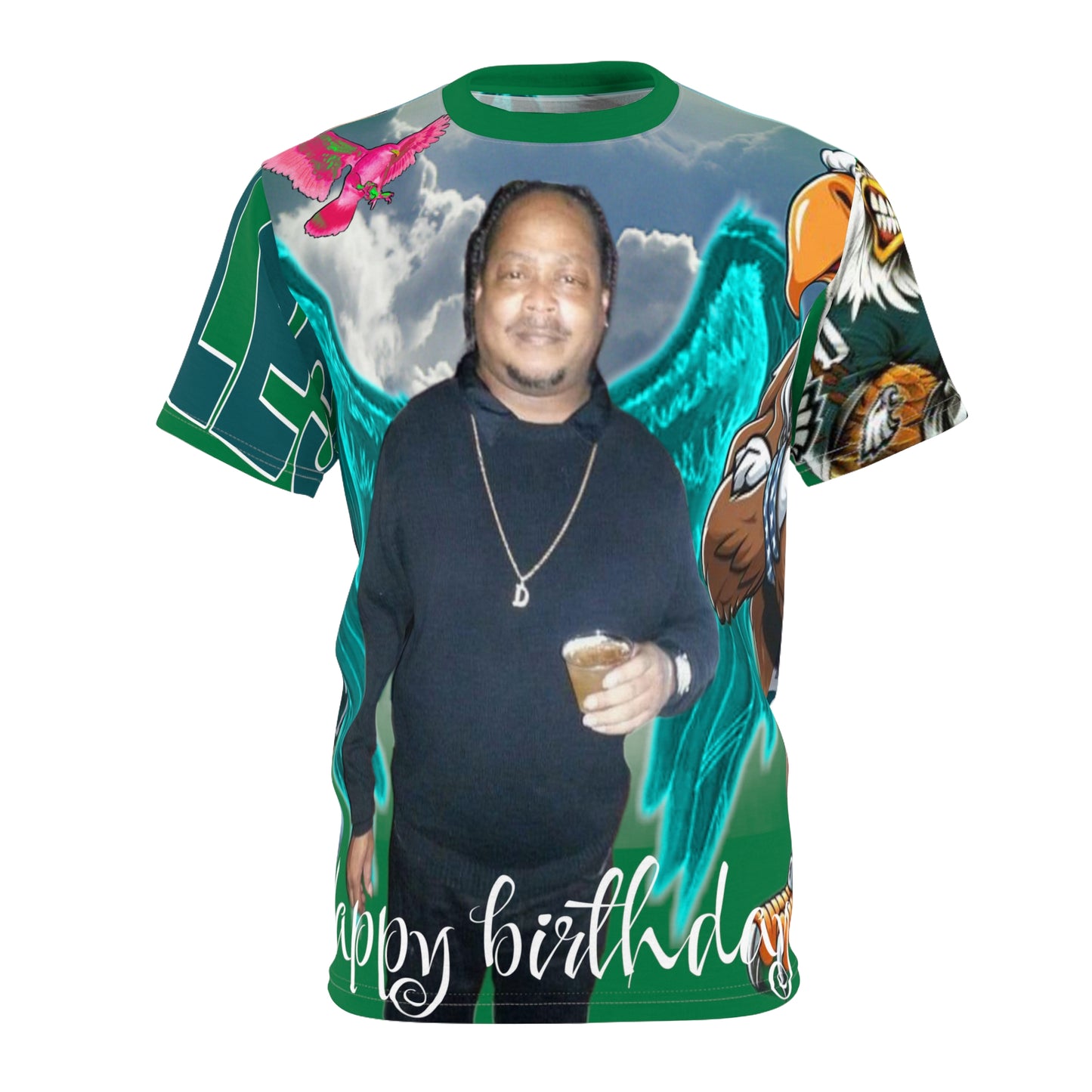 Unisex Cut & Sew Tee (AOP)