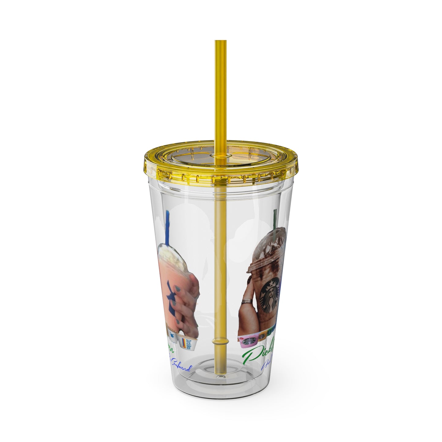 Sunsplash Tumbler with Straw, 16oz