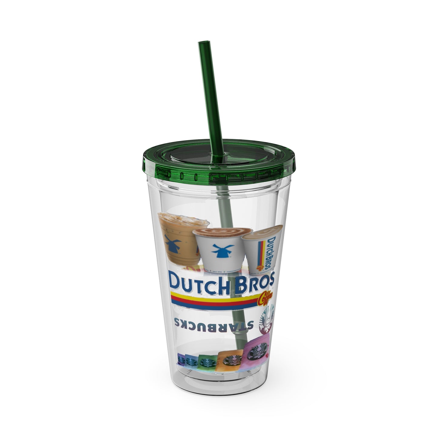 Sunsplash Tumbler with Straw, 16oz