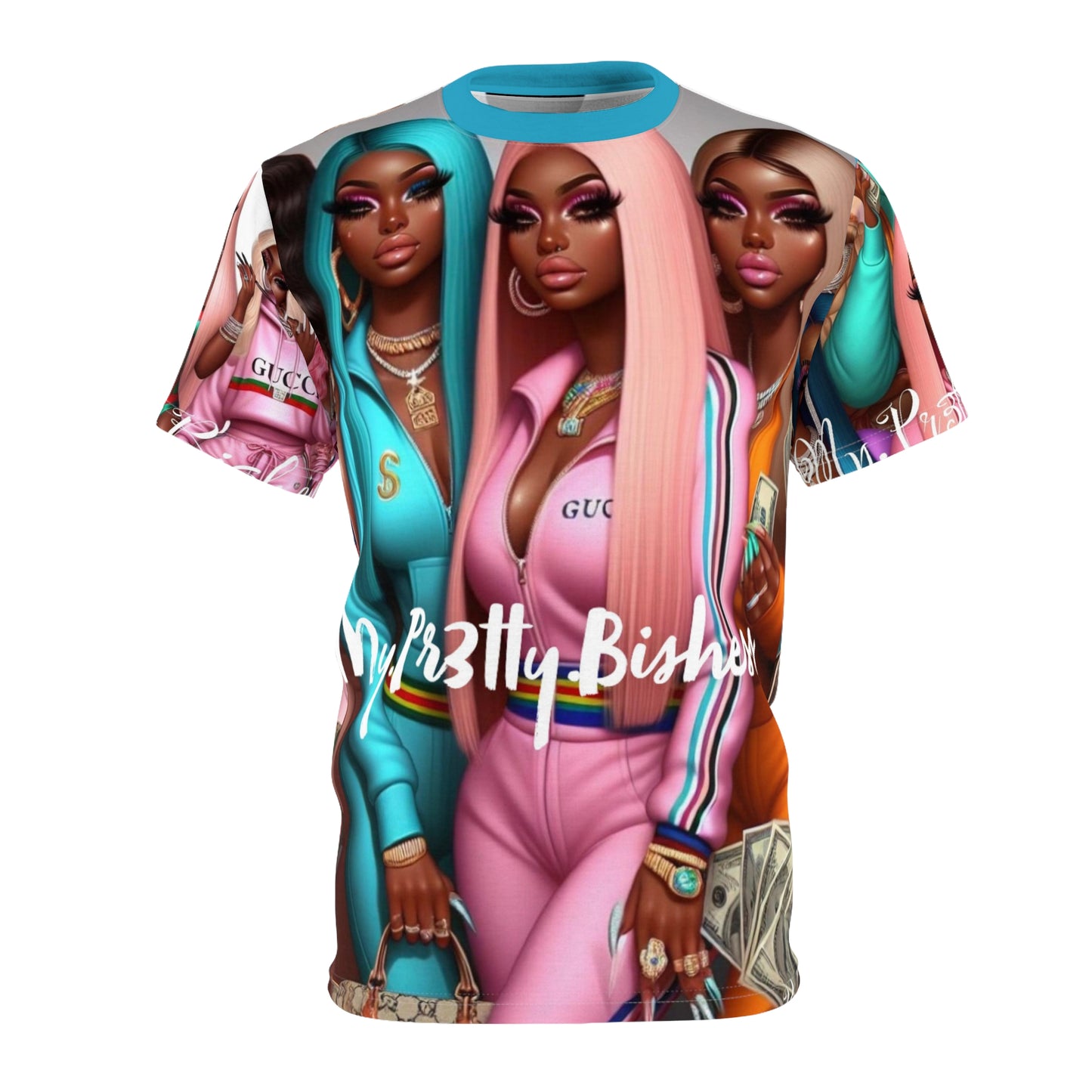 Unisex Cut & Sew Tee (AOP)