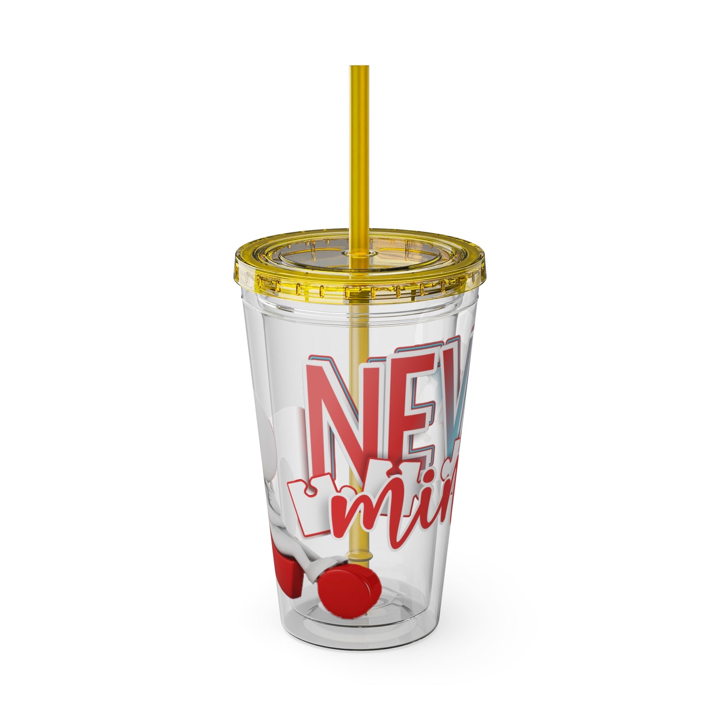 Sunsplash Tumbler with Straw, 16oz
