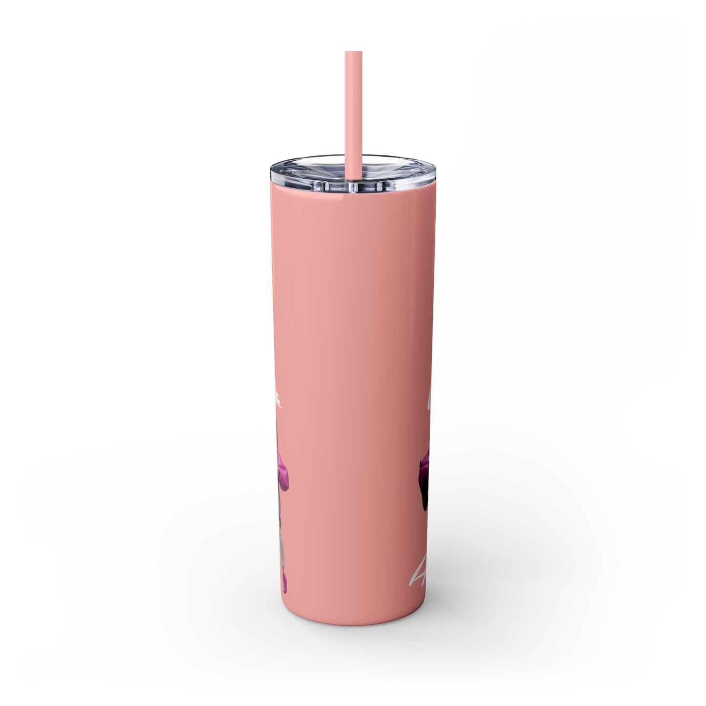 Skinny Tumbler with Straw, 20oz