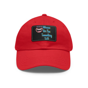 Dad Hat with Leather Patch (Rectangle)