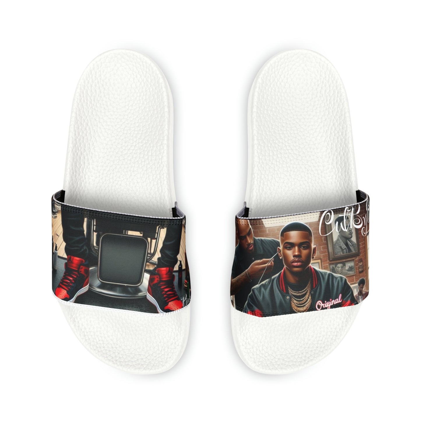 Men's PU Slide Sandals