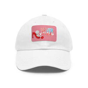 Dad Hat with Leather Patch (Rectangle)