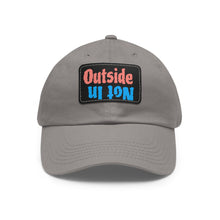 Load image into Gallery viewer, Dad Hat with Leather Patch (Rectangle)