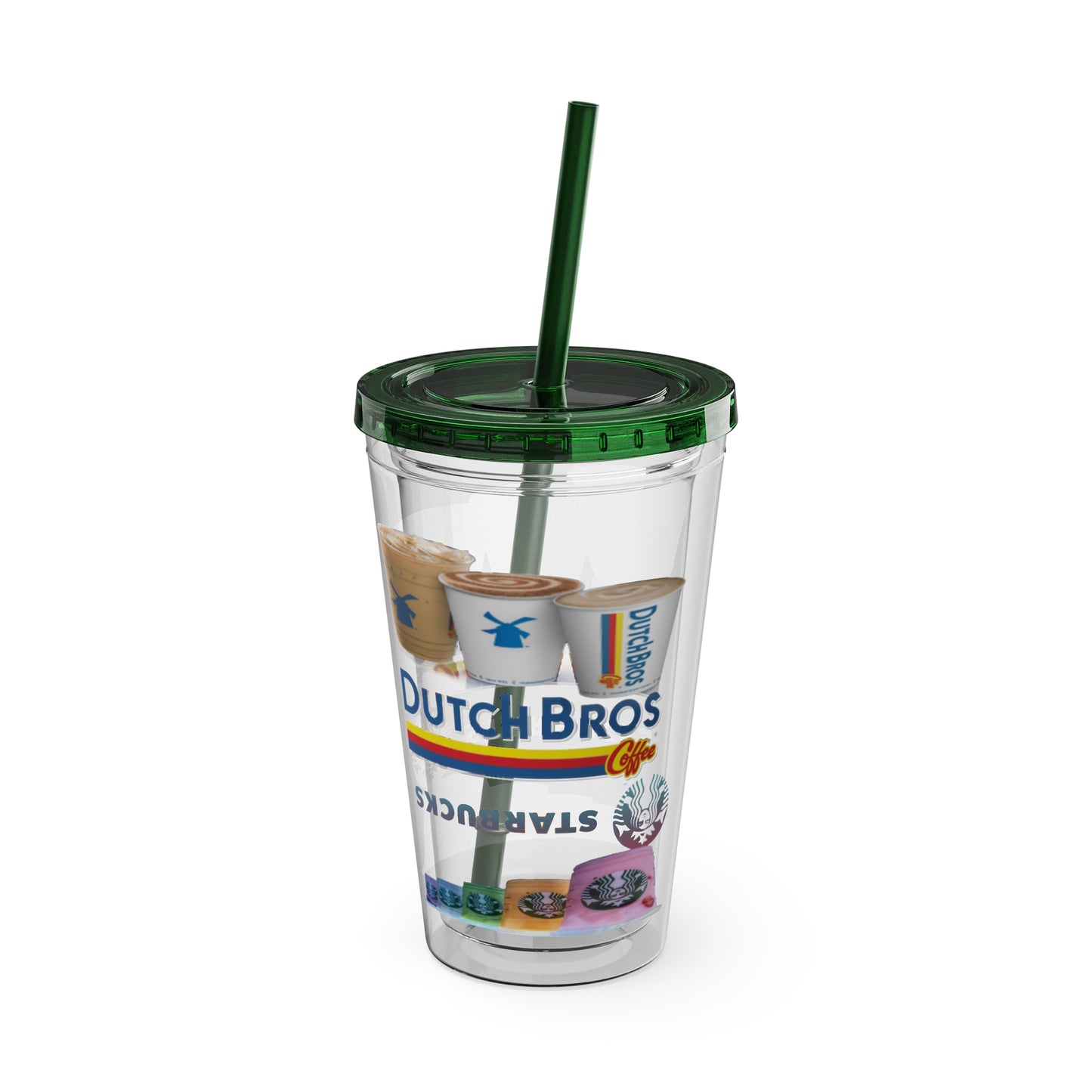 Sunsplash Tumbler with Straw, 16oz