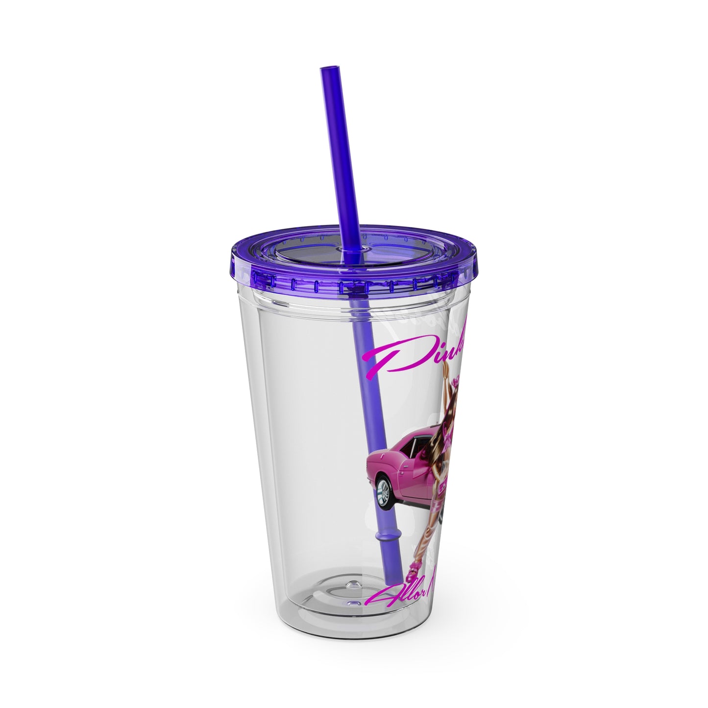 Sunsplash Tumbler with Straw, 16oz
