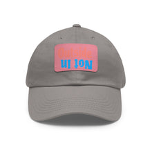 Load image into Gallery viewer, Dad Hat with Leather Patch (Rectangle)