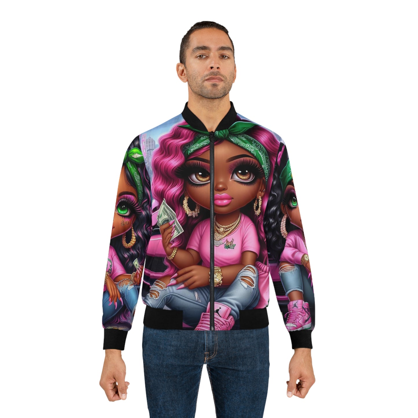 Men's Bomber Jacket (AOP)