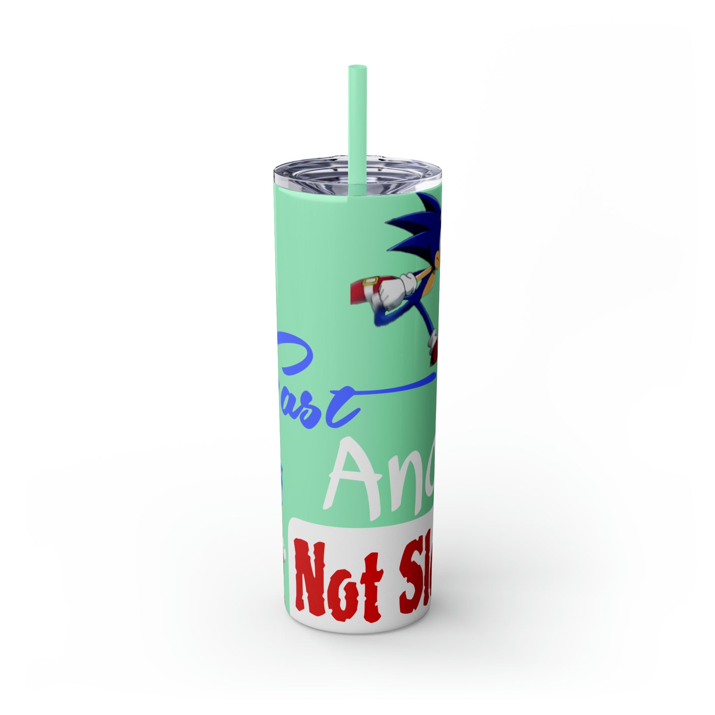 Skinny Tumbler with Straw, 20oz