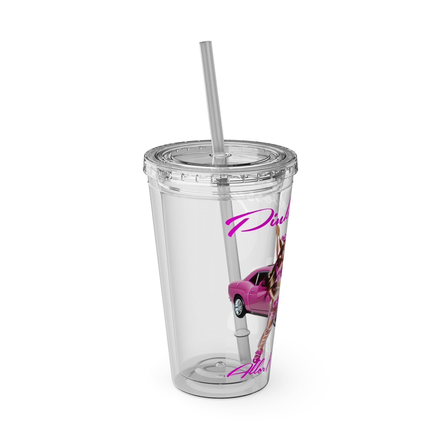 Sunsplash Tumbler with Straw, 16oz