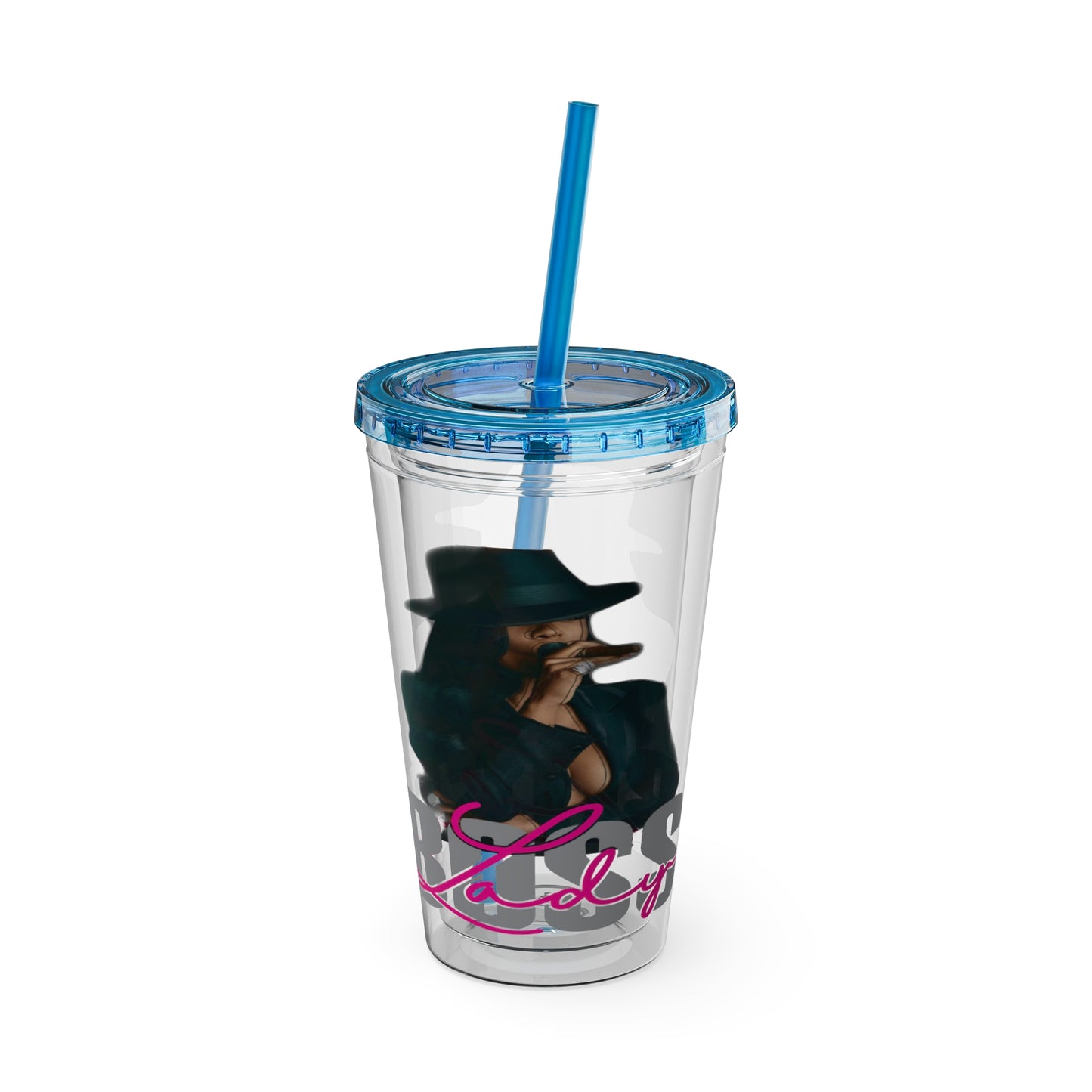 Sunsplash Tumbler with Straw, 16oz