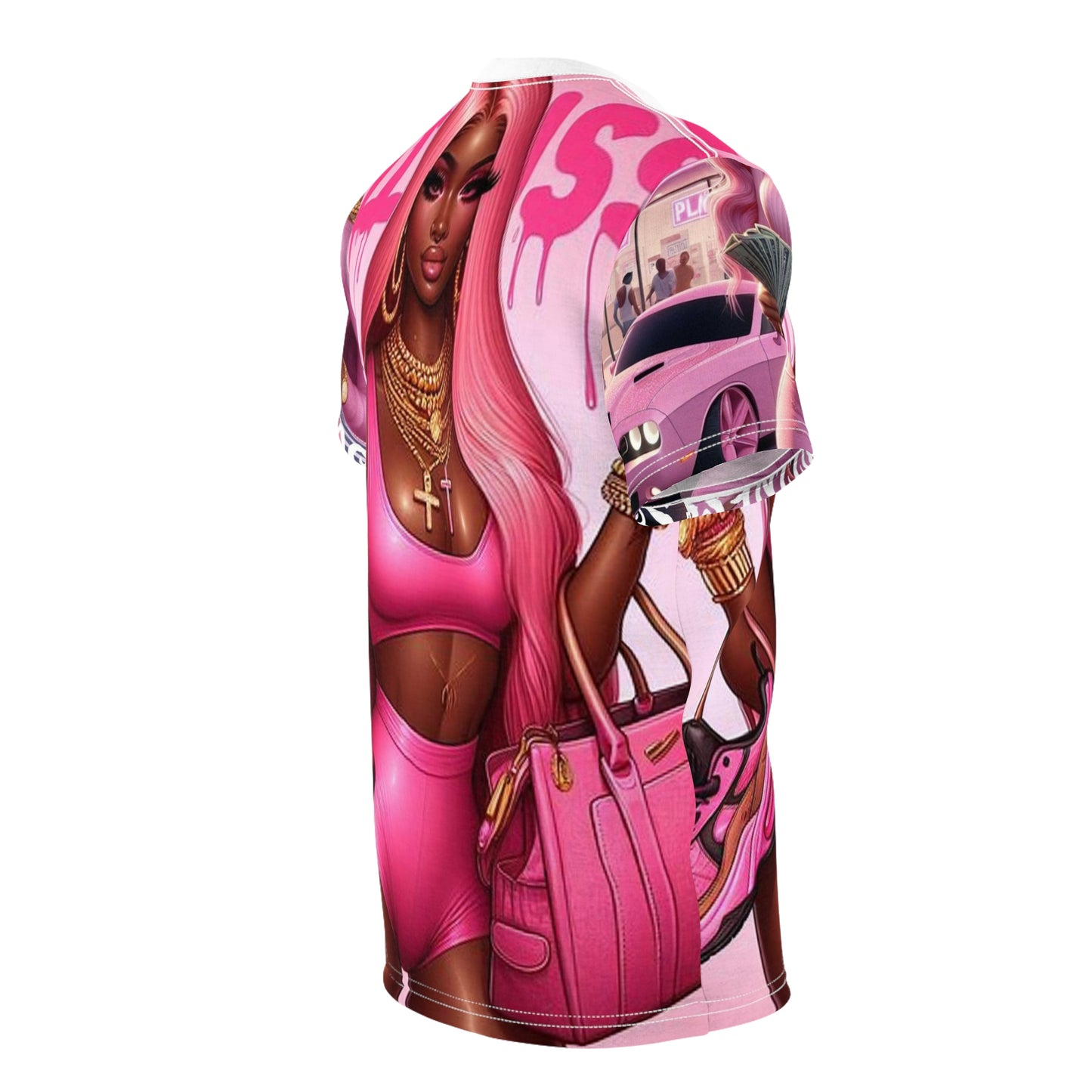 Unisex Cut & Sew Tee (AOP)