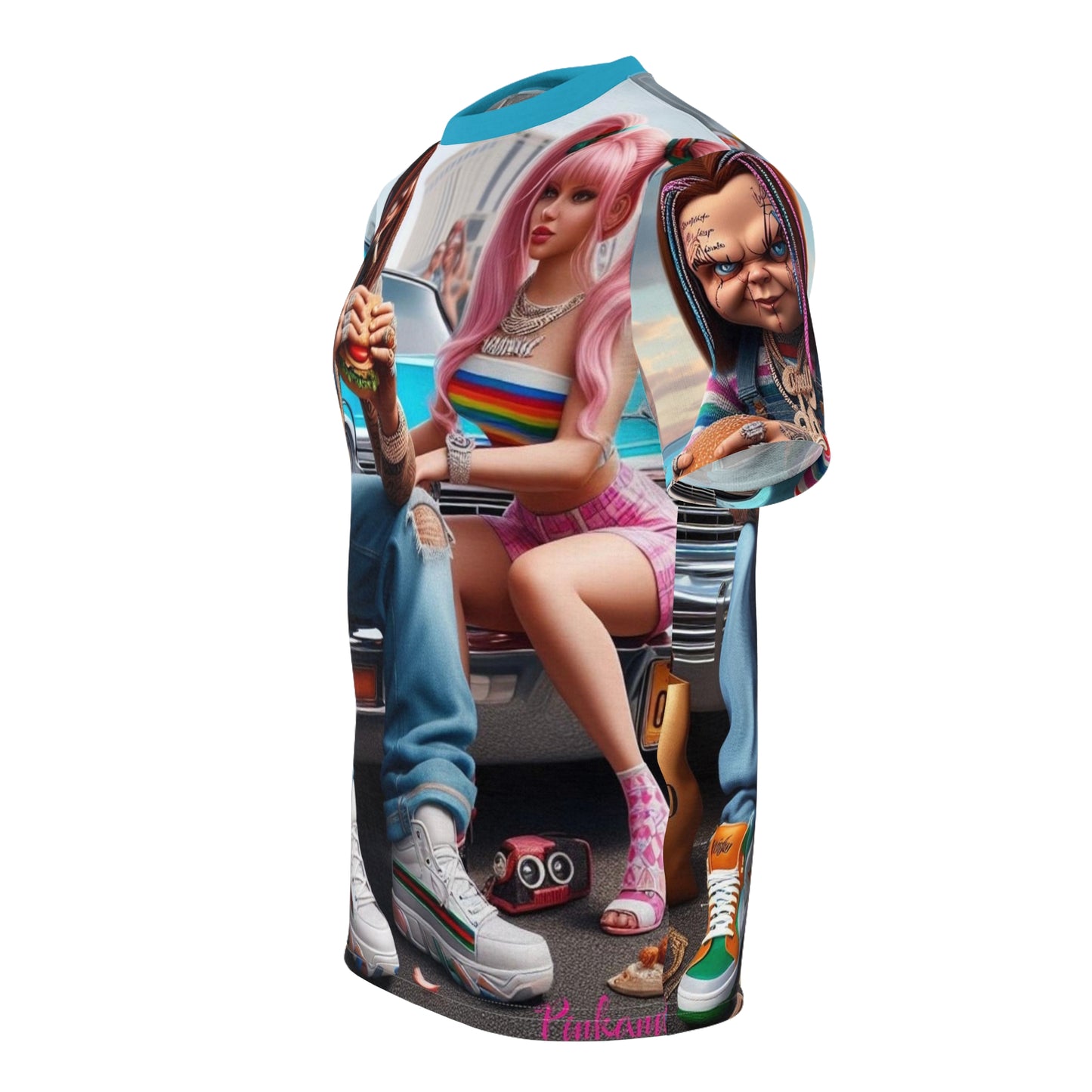 Unisex Cut & Sew Tee (AOP)