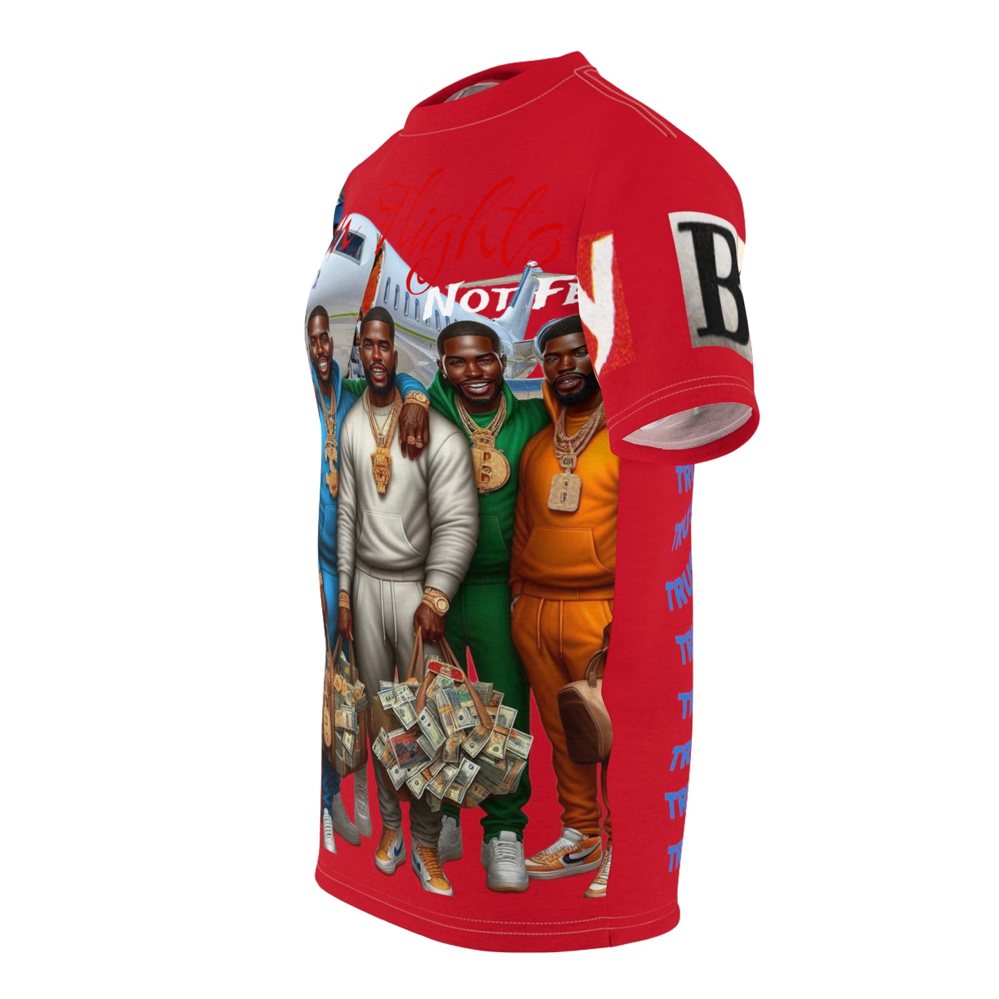 Unisex Cut & Sew Tee (AOP)