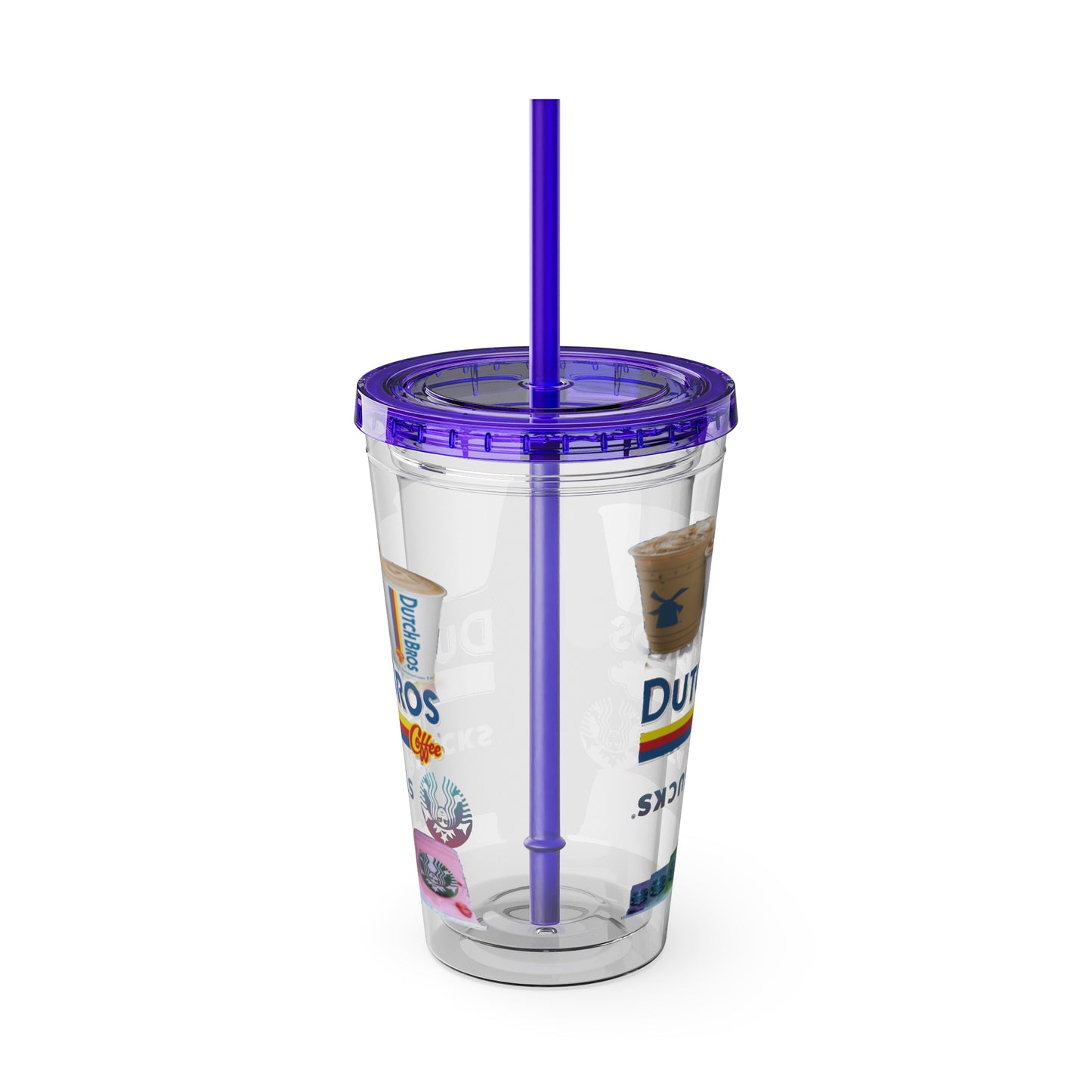 Sunsplash Tumbler with Straw, 16oz