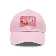 Load image into Gallery viewer, Dad Hat with Leather Patch (Rectangle)