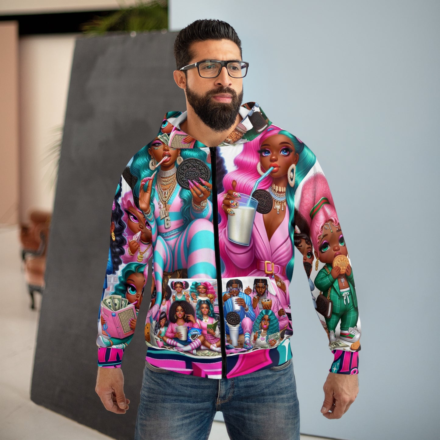 Unisex Zip Hoodie (AOP)