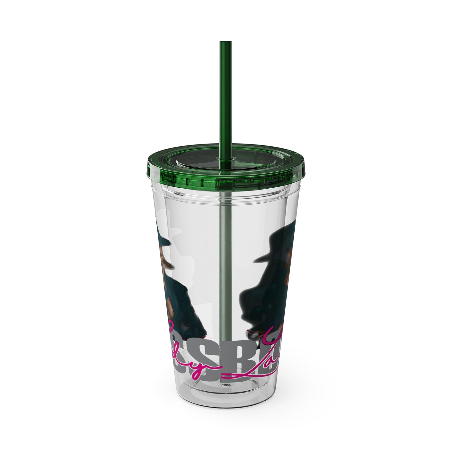 Sunsplash Tumbler with Straw, 16oz