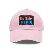 Load image into Gallery viewer, Dad Hat with Leather Patch (Rectangle)