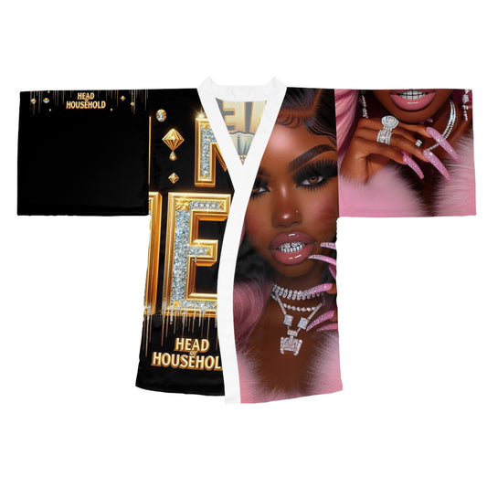 Long Sleeve Kimono Robe (AOP)