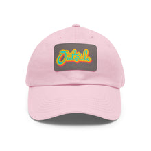 Load image into Gallery viewer, Dad Hat with Leather Patch (Rectangle)