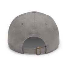 Load image into Gallery viewer, Dad Hat with Leather Patch (Rectangle)