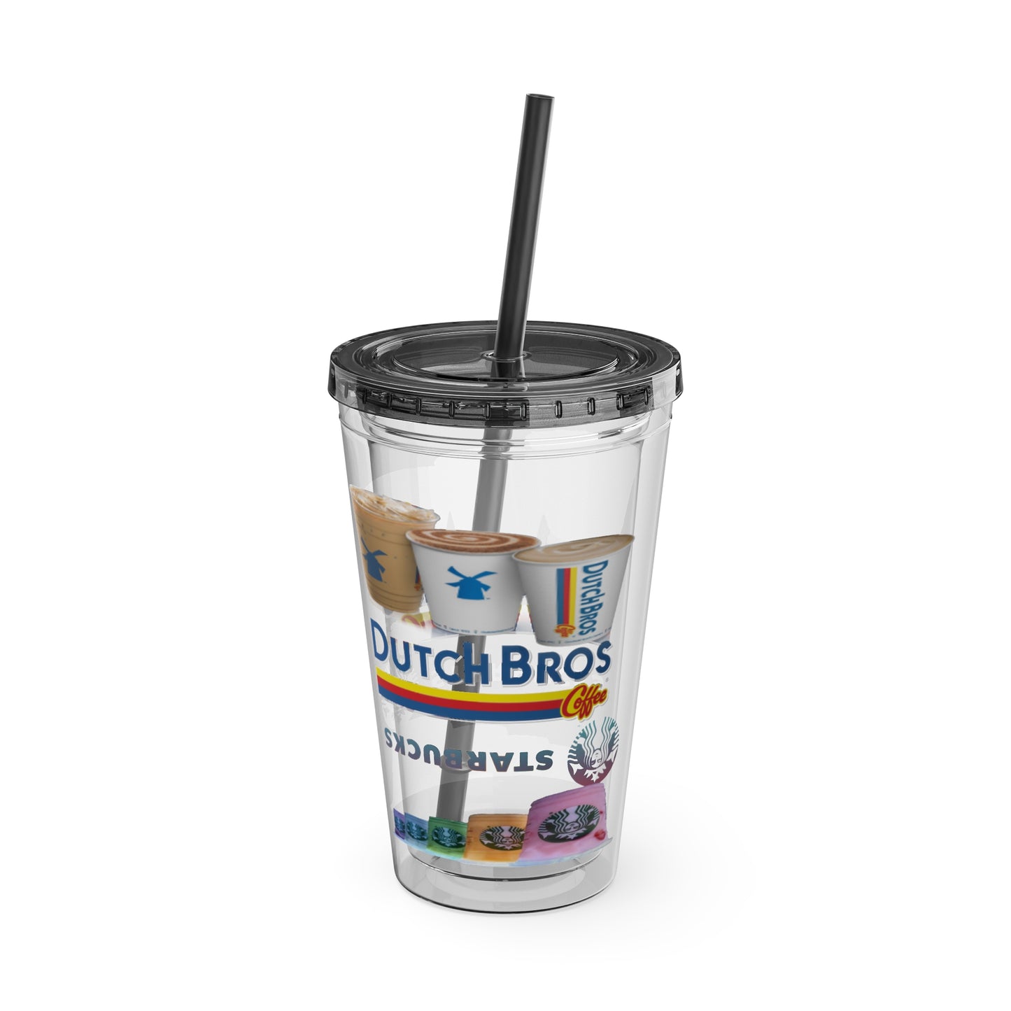 Sunsplash Tumbler with Straw, 16oz