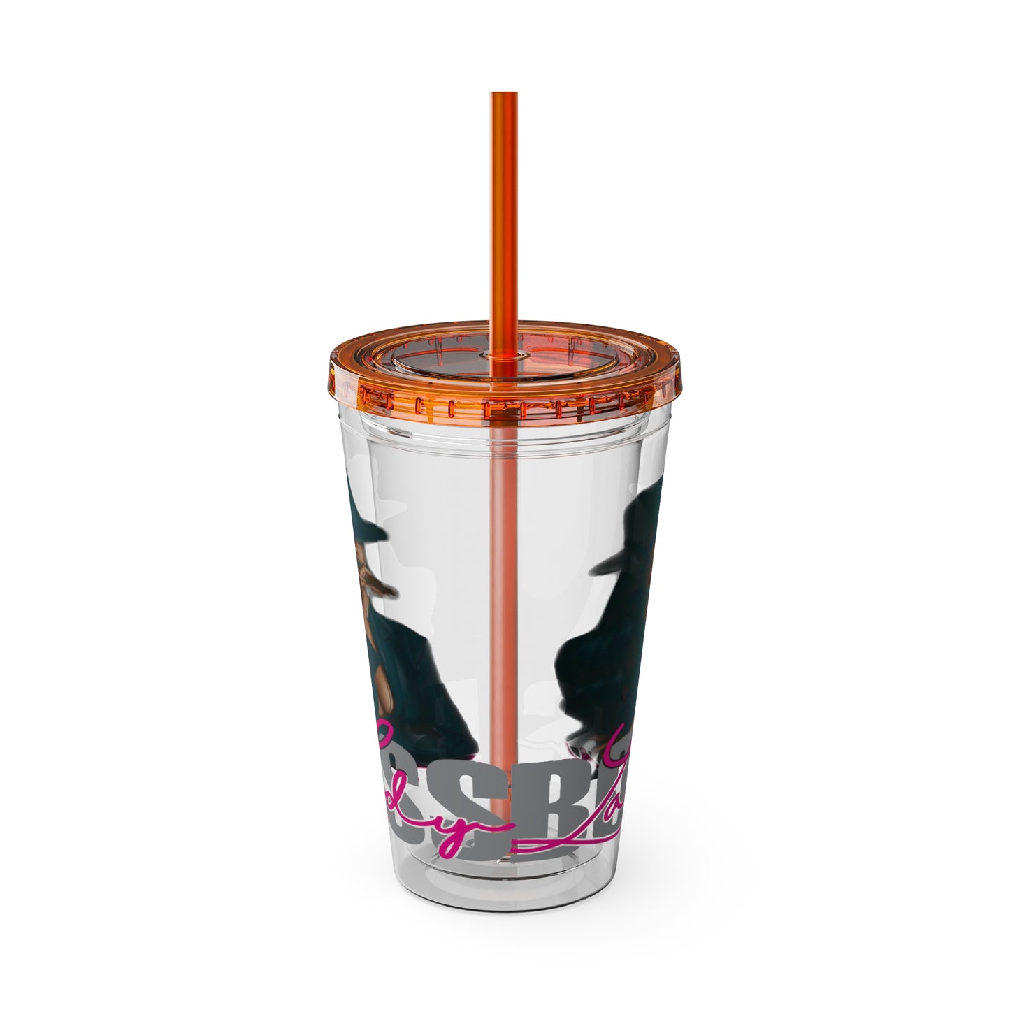 Sunsplash Tumbler with Straw, 16oz