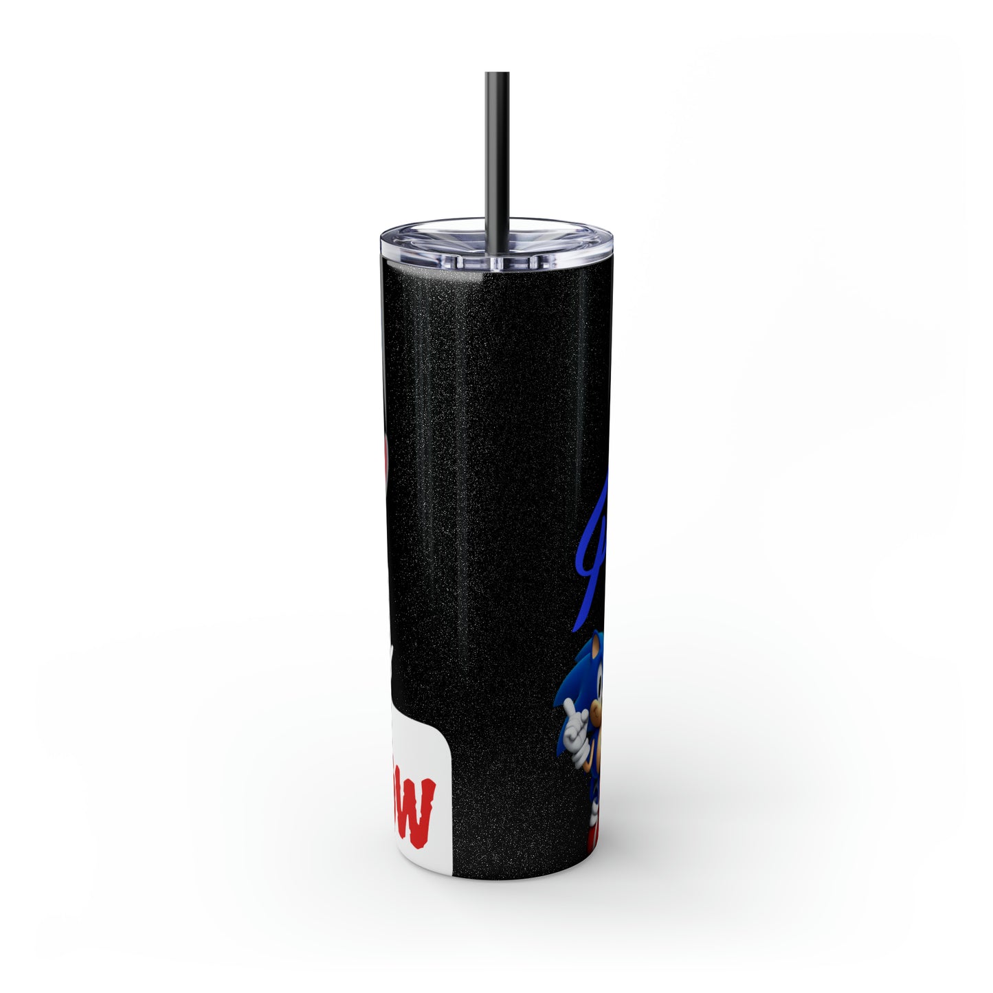 Skinny Tumbler with Straw, 20oz