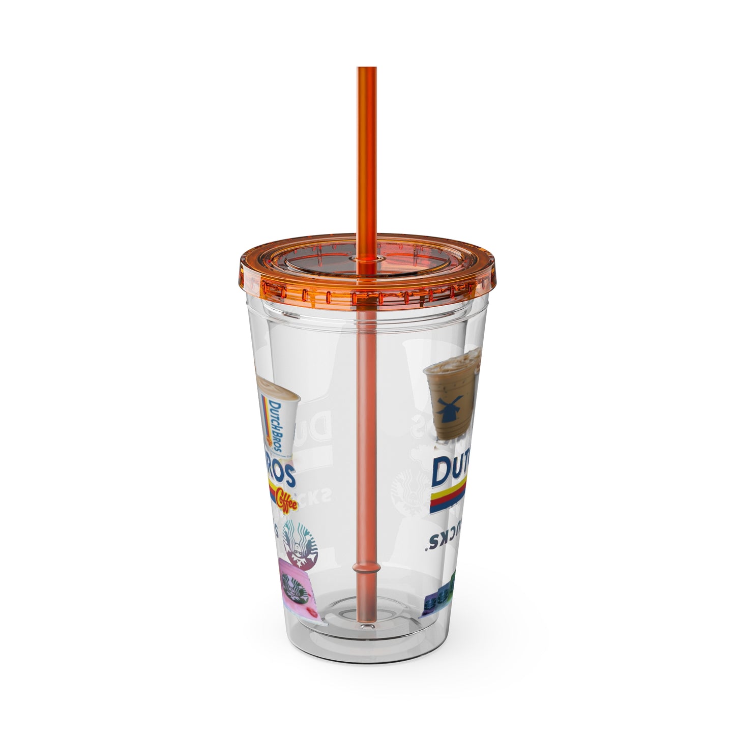 Sunsplash Tumbler with Straw, 16oz