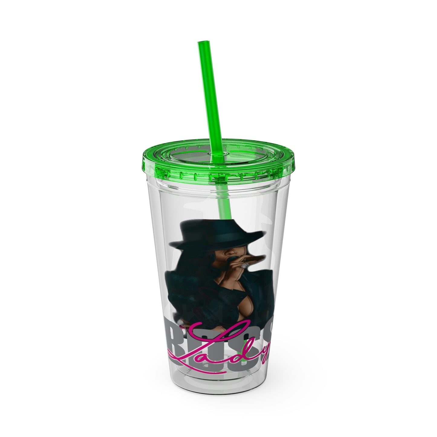 Sunsplash Tumbler with Straw, 16oz
