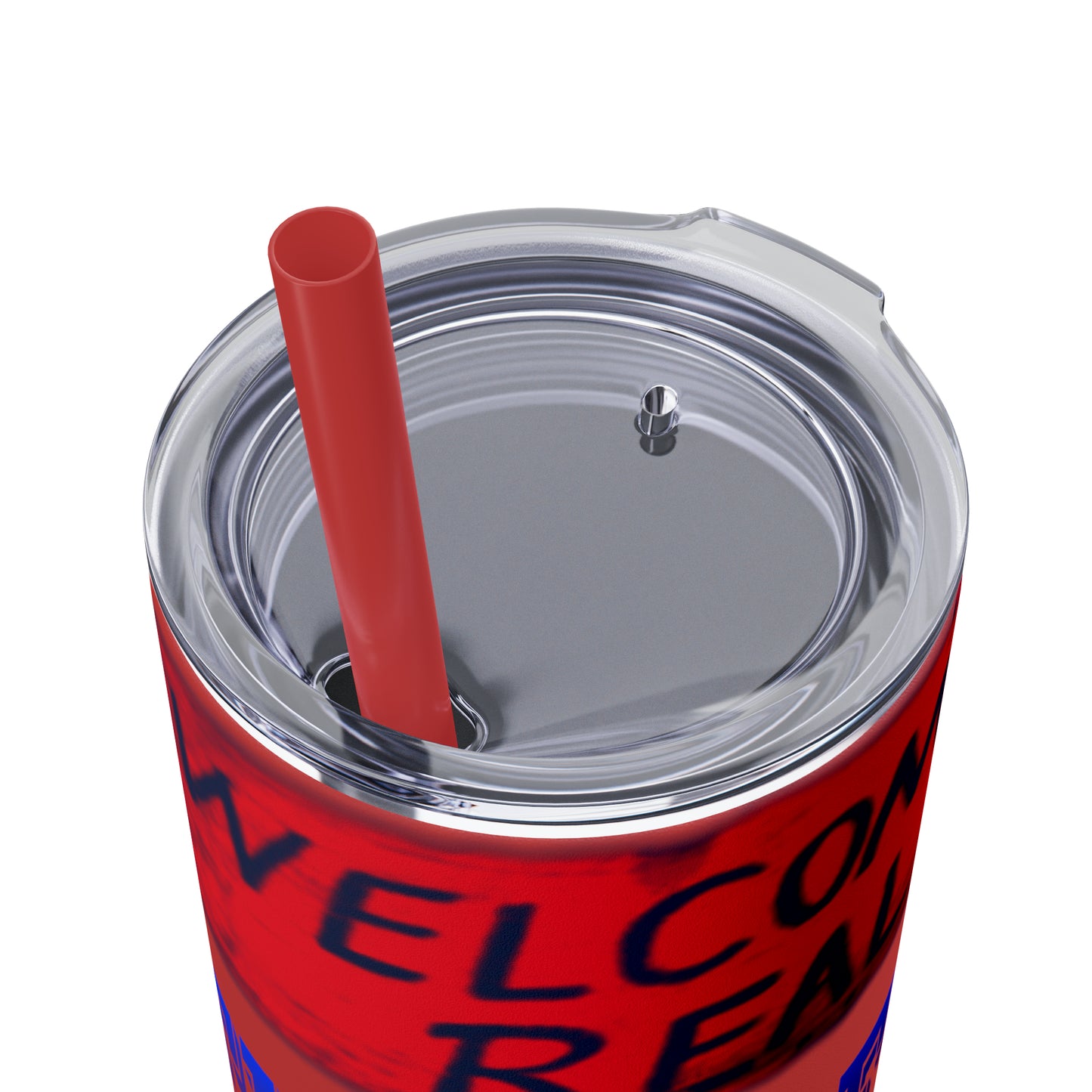 Skinny Tumbler with Straw, 20oz