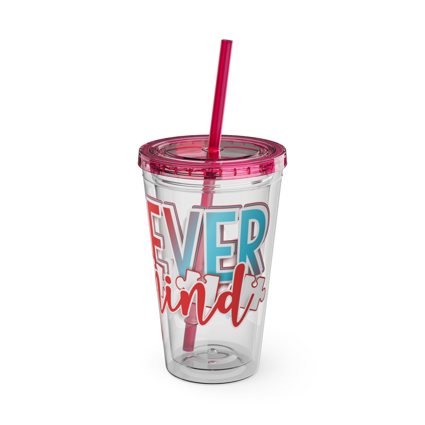 Sunsplash Tumbler with Straw, 16oz