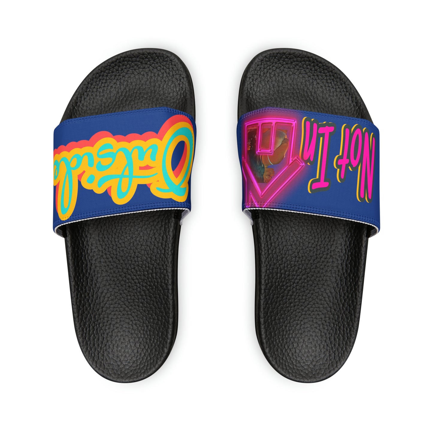 Men's PU Slide Sandals