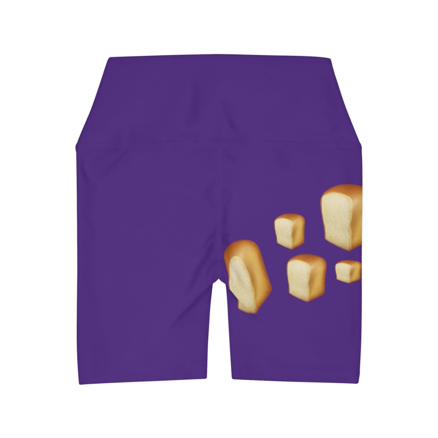 High Waisted Yoga Shorts (AOP)