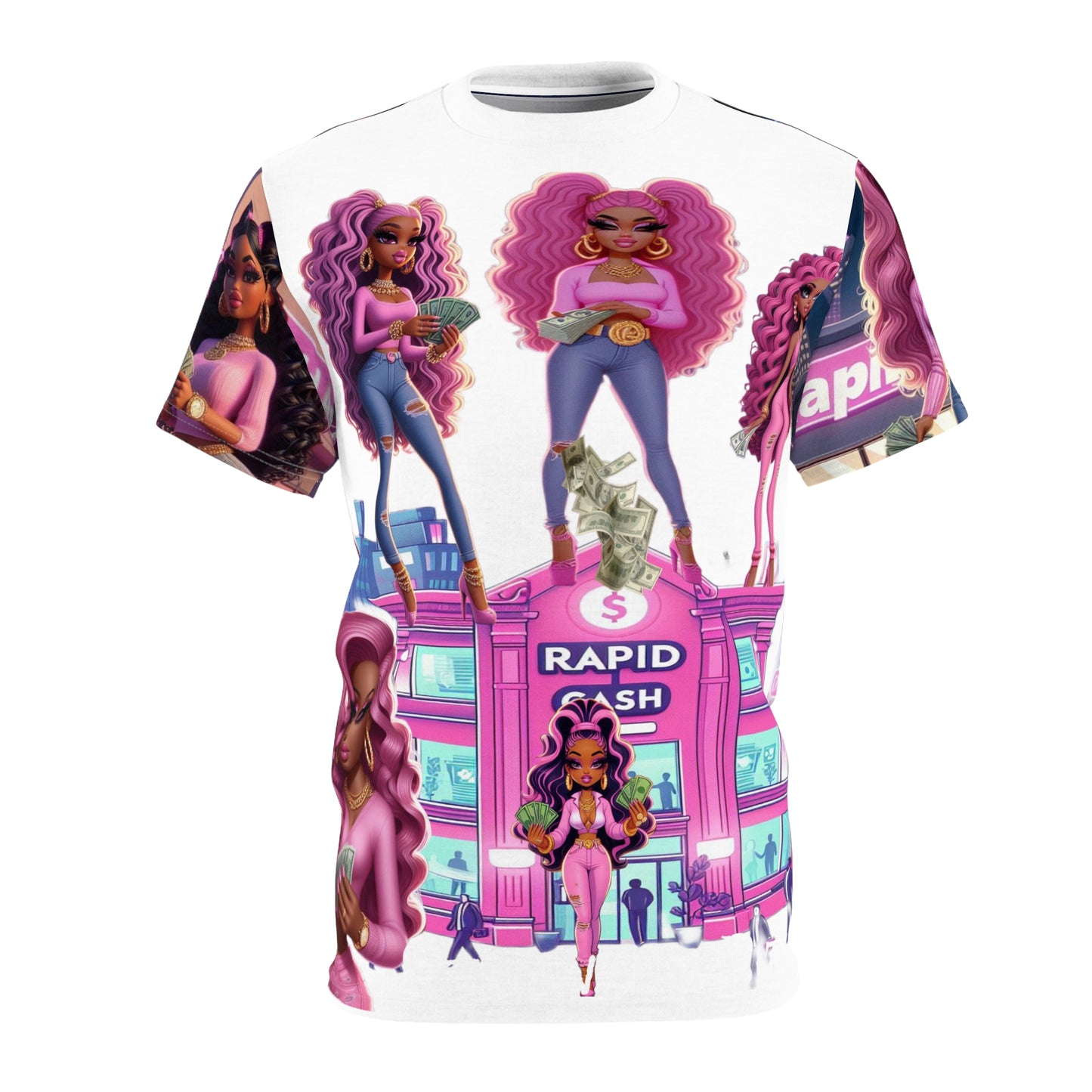 Unisex Cut & Sew Tee (AOP)