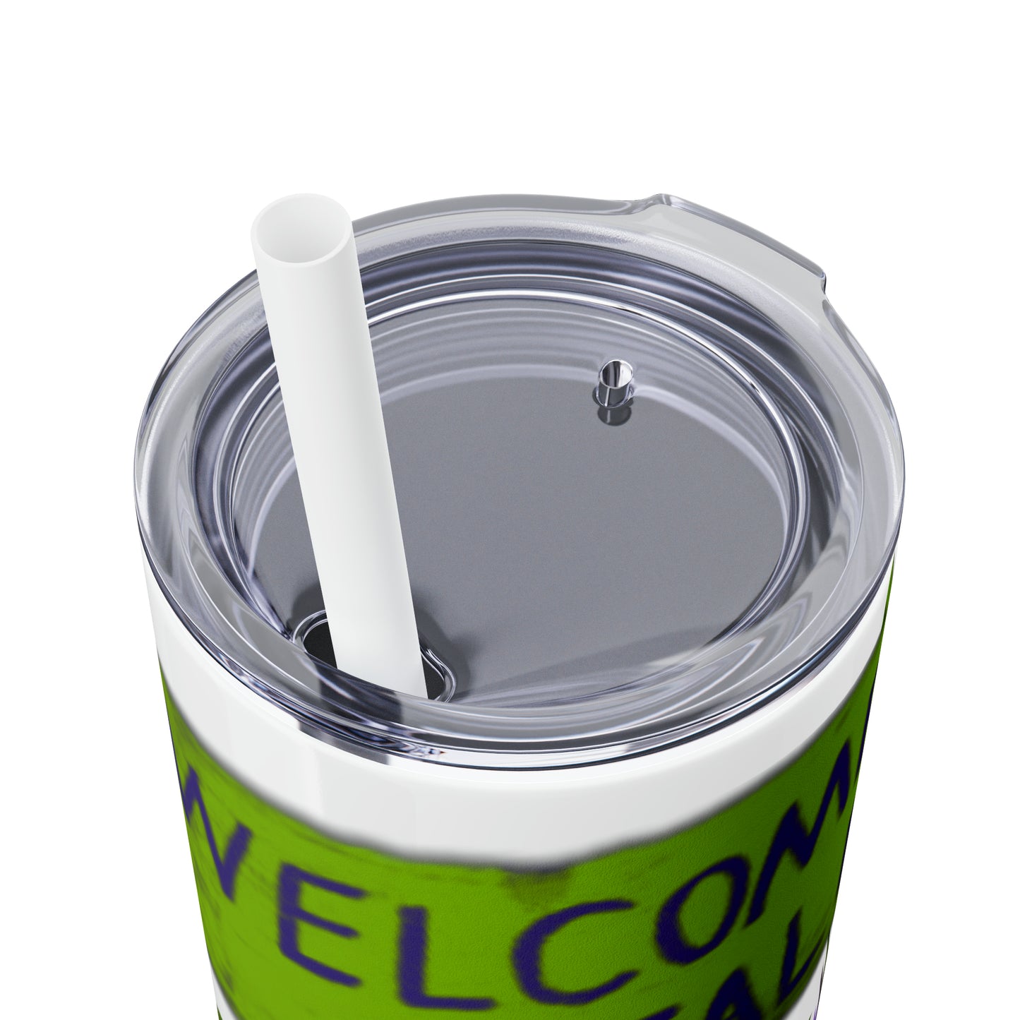 Skinny Tumbler with Straw, 20oz