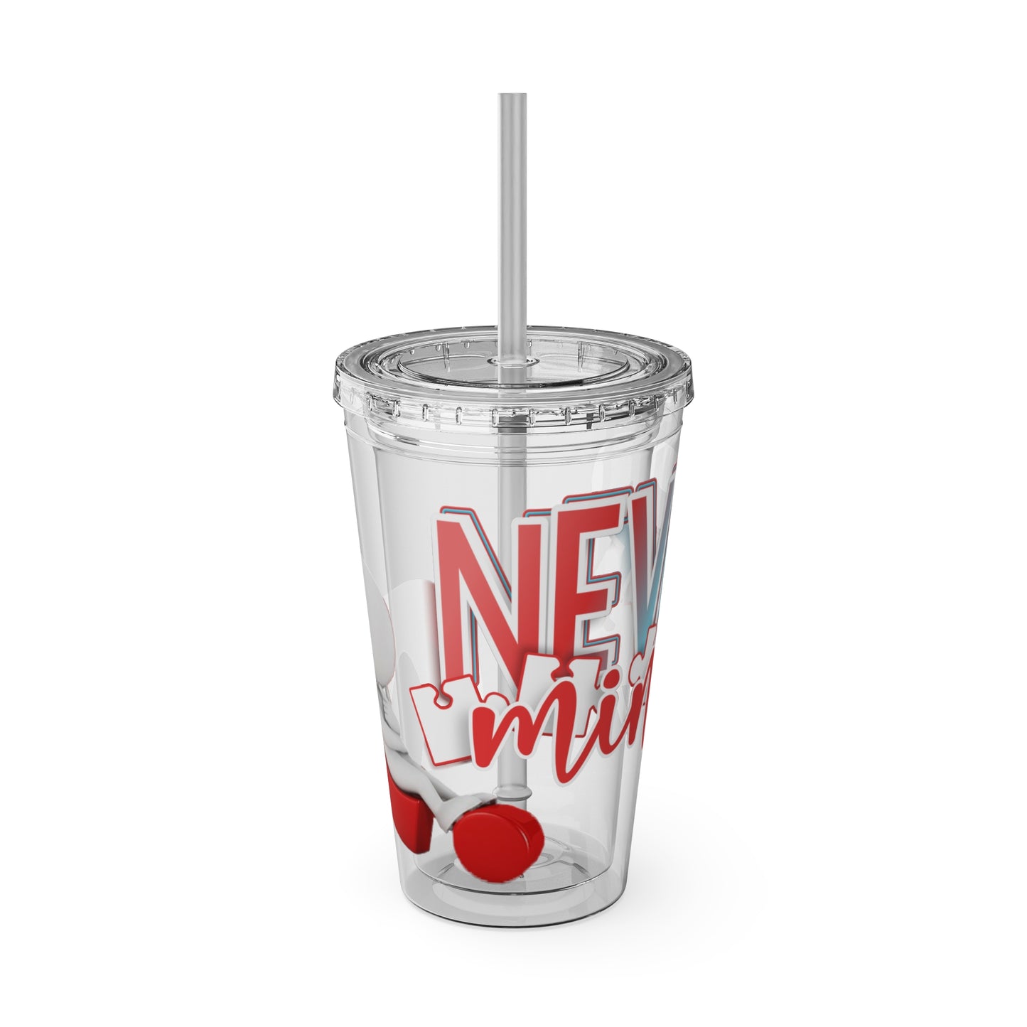 Sunsplash Tumbler with Straw, 16oz