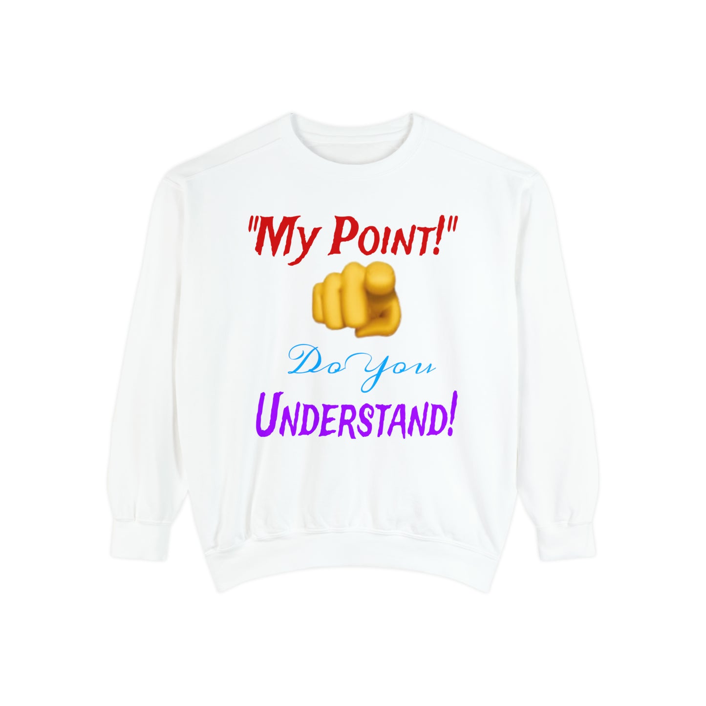 Unisex Garment-Dyed Sweatshirt