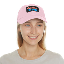 Load image into Gallery viewer, Dad Hat with Leather Patch (Rectangle)