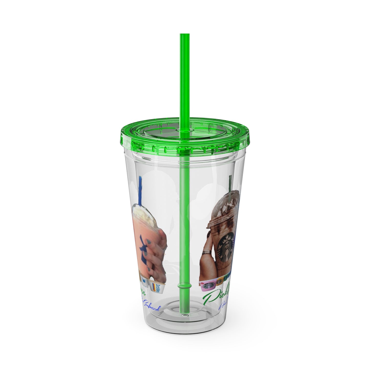 Sunsplash Tumbler with Straw, 16oz