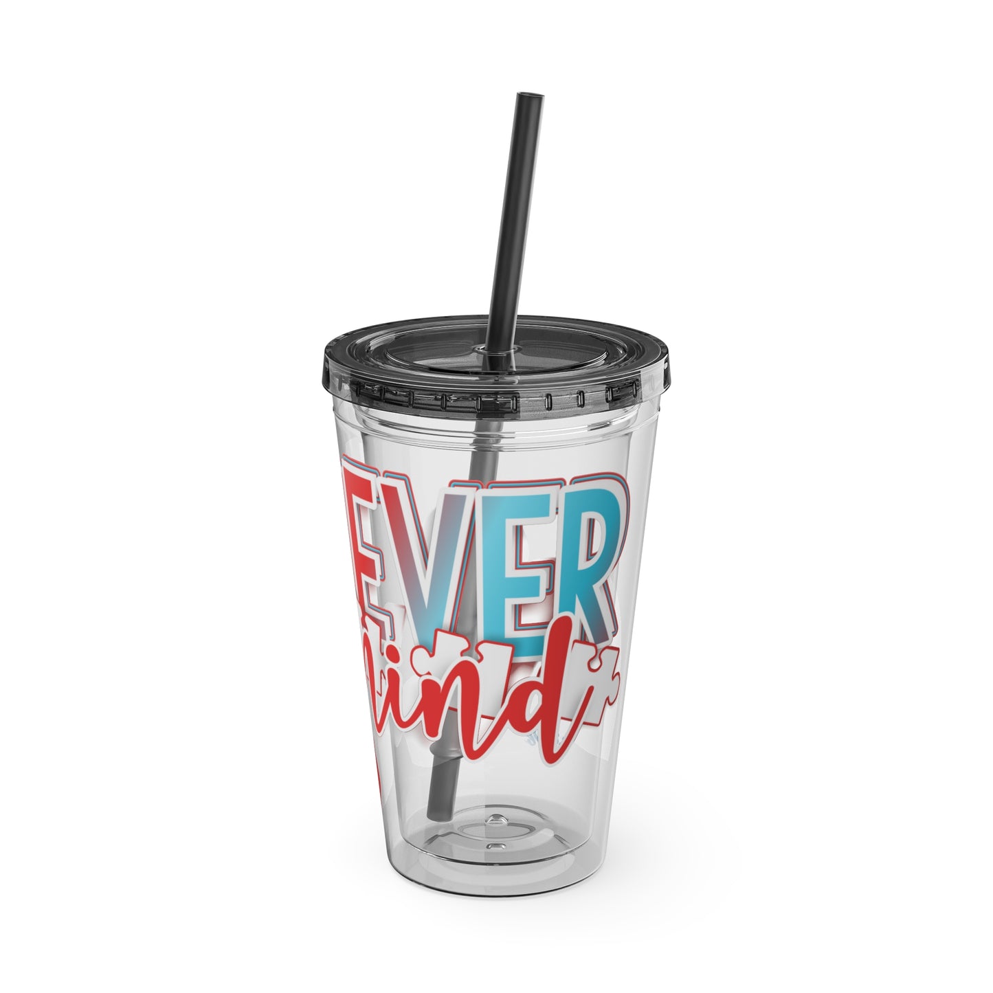 Sunsplash Tumbler with Straw, 16oz