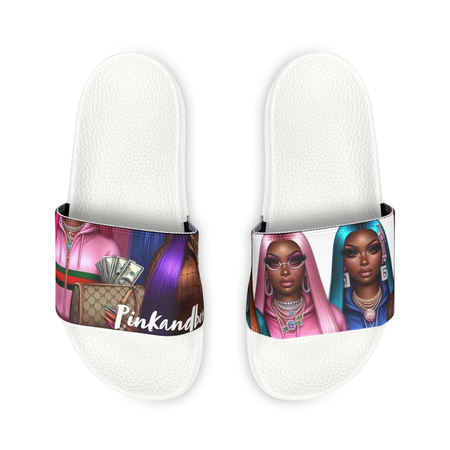 Women's PU Slide Sandals