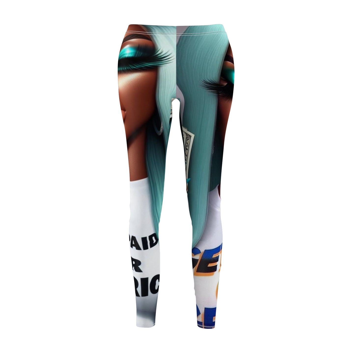 Women's Cut & Sew Casual Leggings (AOP)